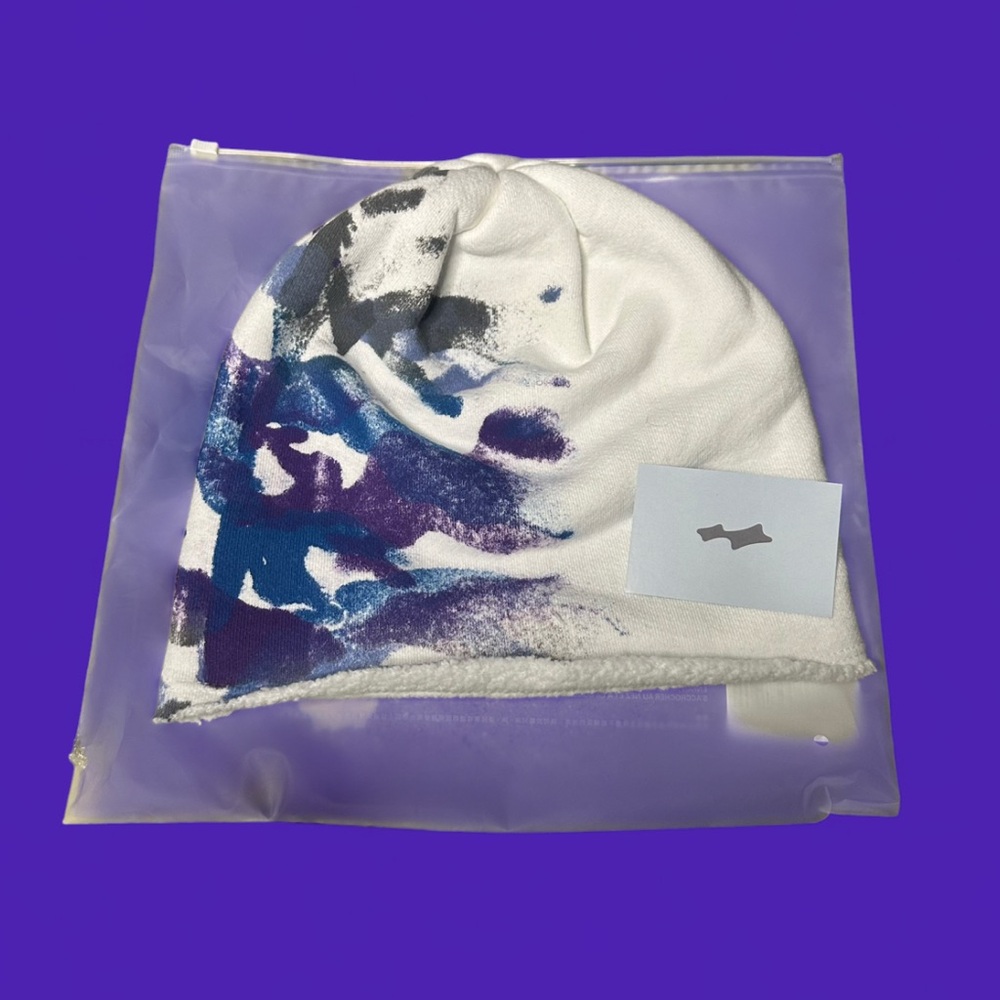 Justin Bieber SKYLRK Beanie Wave Camo beanie